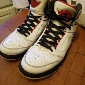 Nike Air Jordan Sixty Club White/Gym Red -Black Shoes Sneakers Men's Size 12